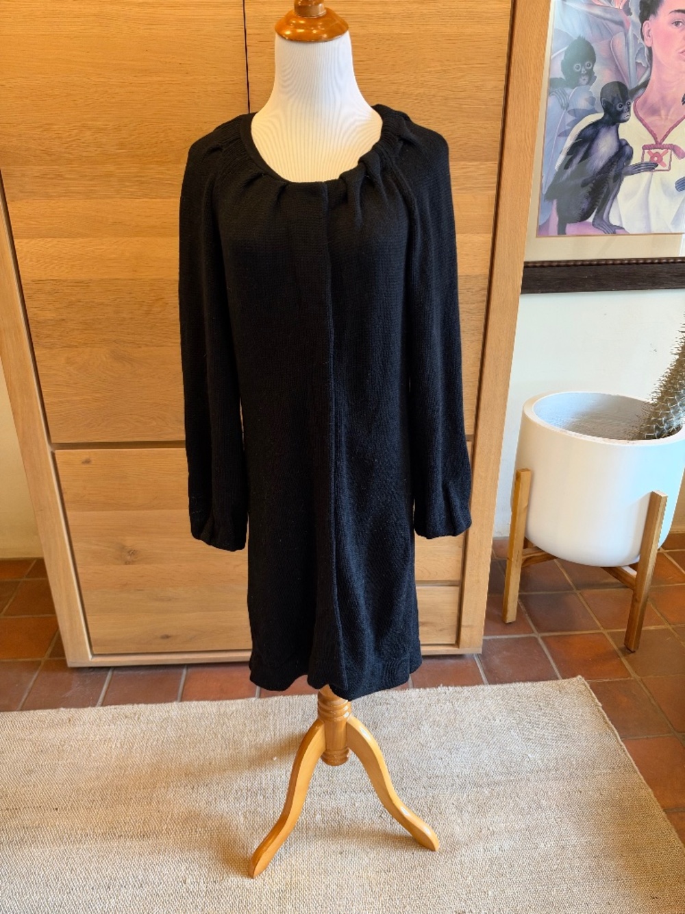 VINCE LUXE Black Cashmere Cardigan
